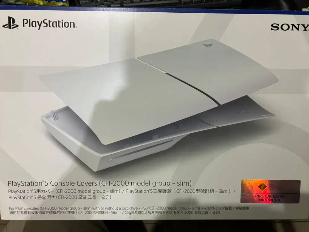 Penutup Konsol PlayStation 5 Sony CFI-2000 Model Group Slim Warna Chro