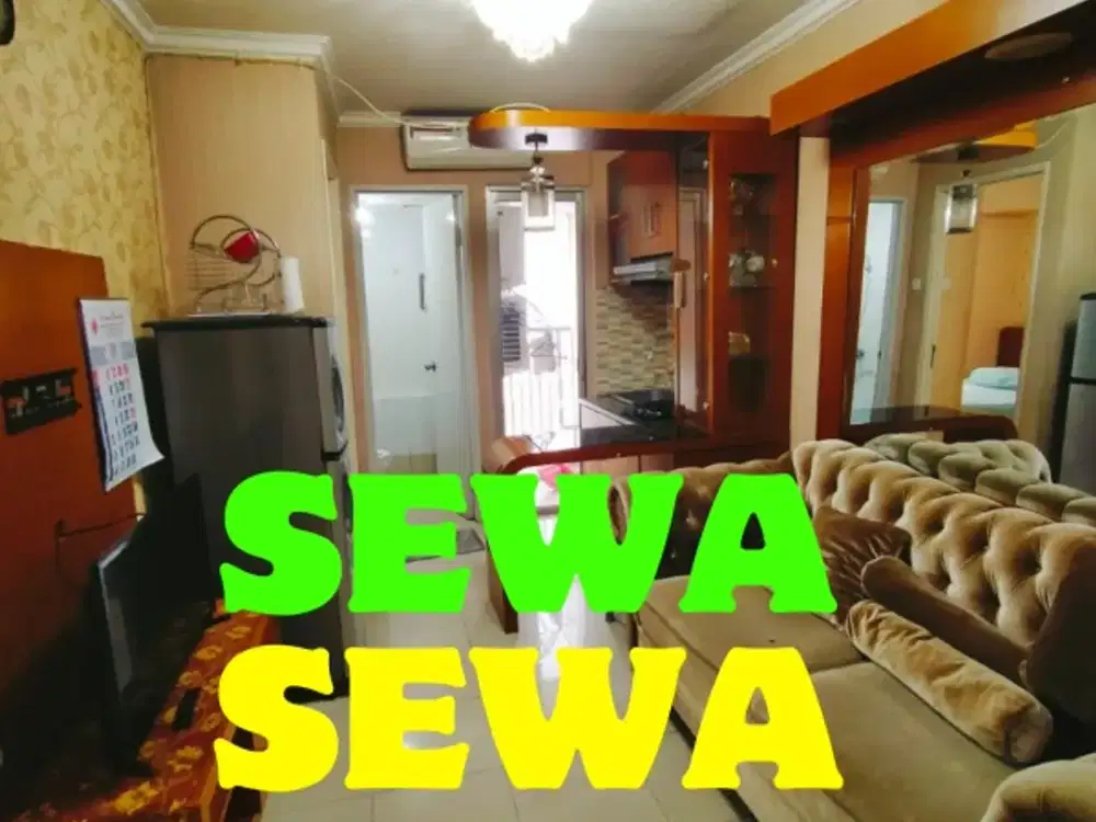 SEWA 2BR FURNISHED KEREN TOWER F APARTEMEN BASSURA CITY