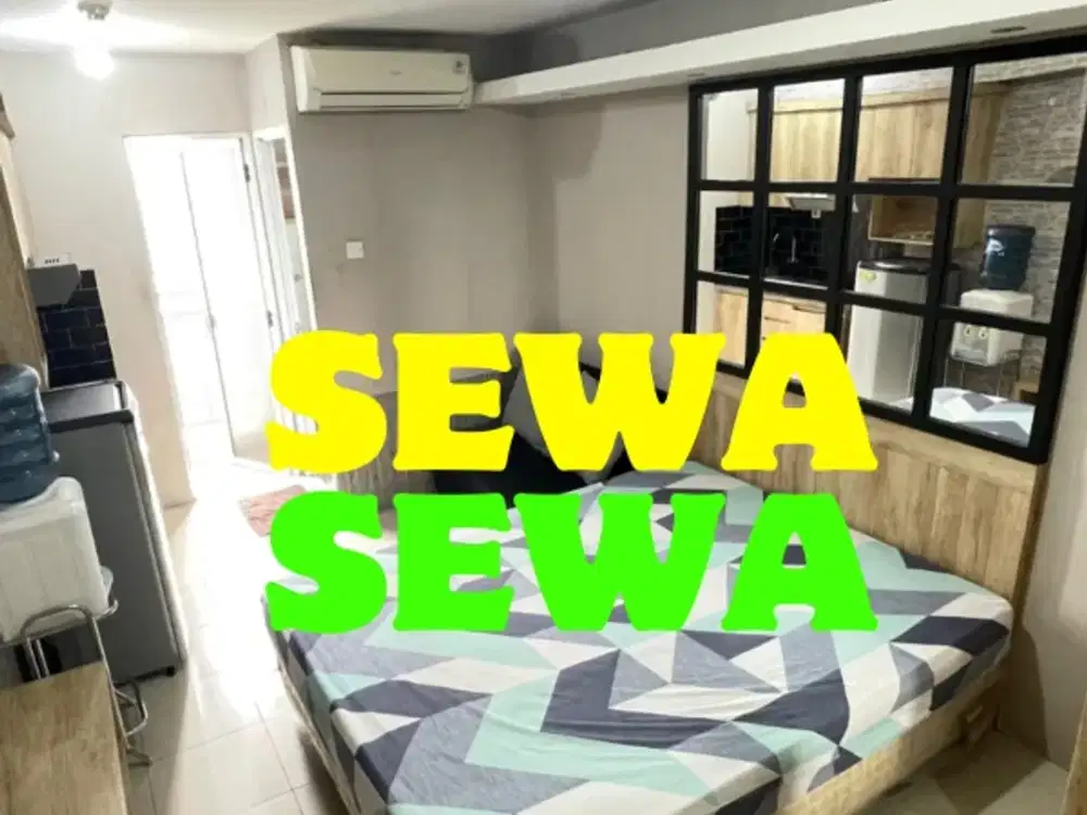 BASSURA CITY SEWA STUDIO FULL FURNISHED KEREN TOWER D