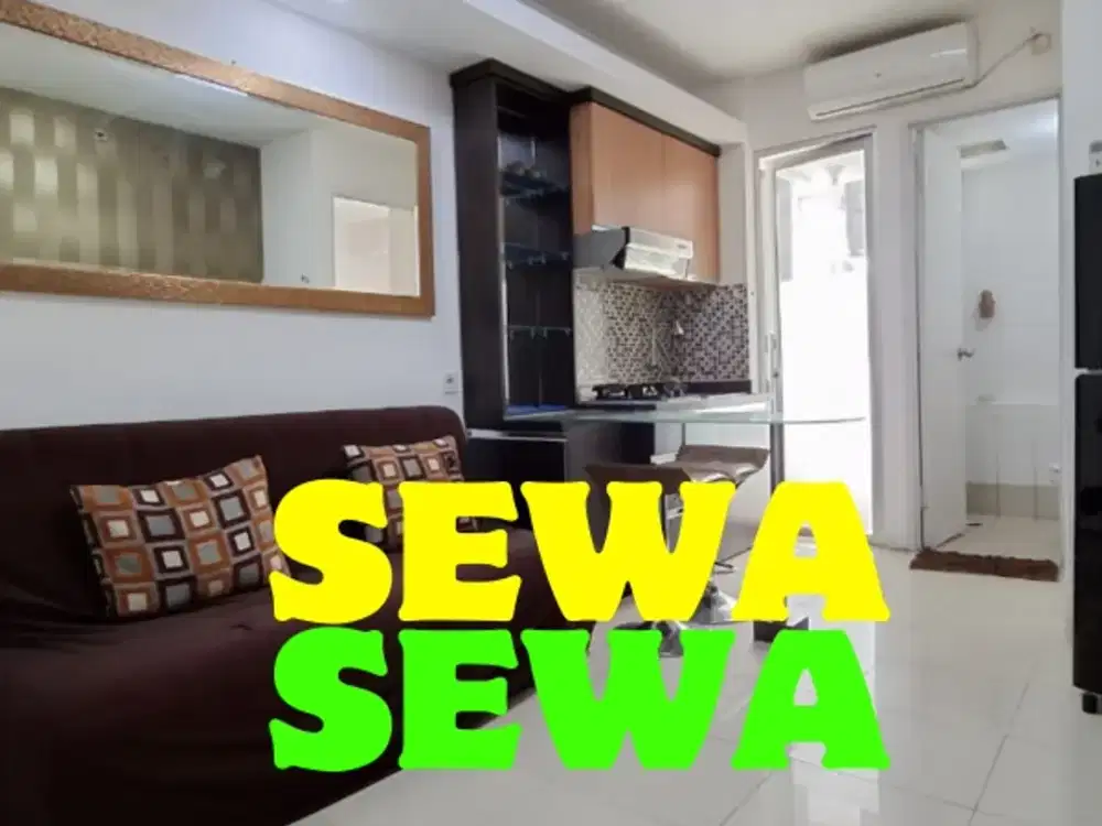 SEWA MURAH BISA BAYAR BULANAN 2BR FURNISHED TOWER F BASSURA CITY