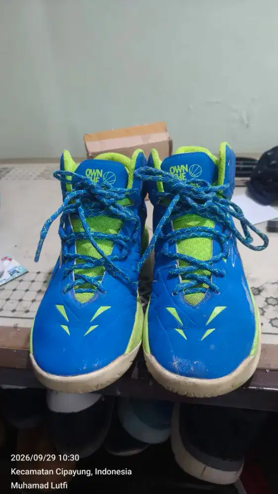 Sepatu basket anta original size 40.5