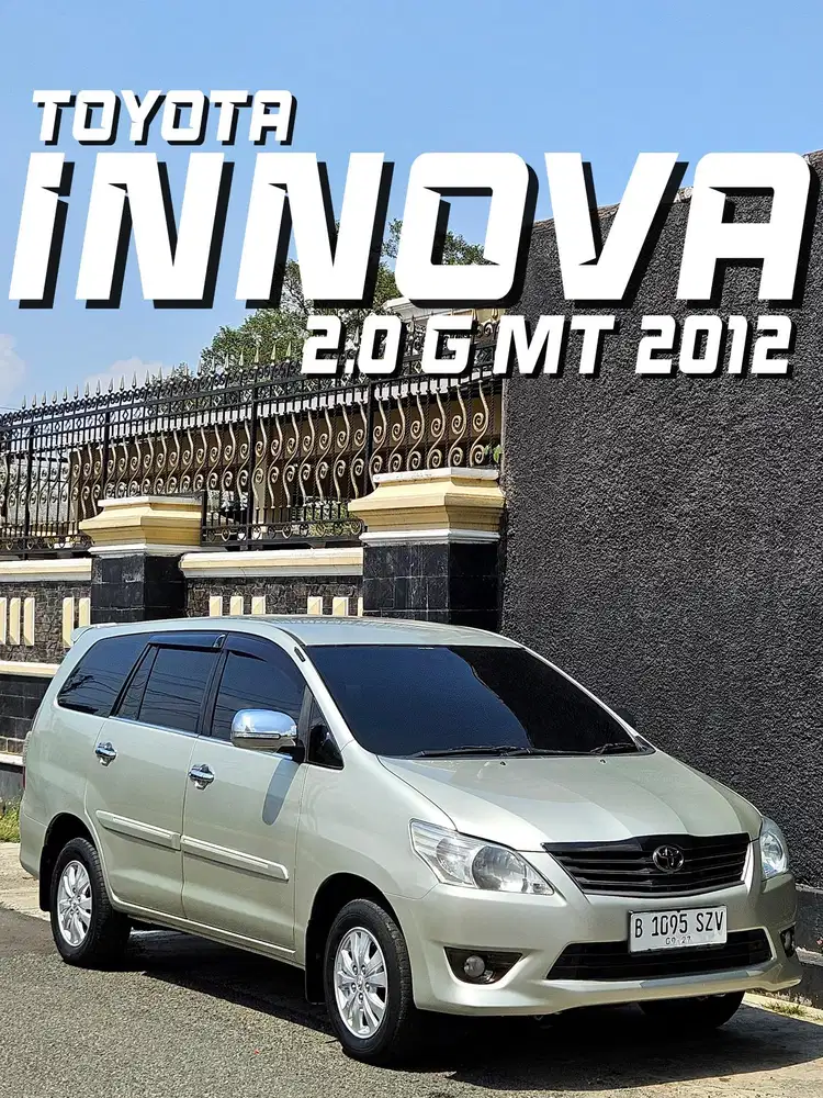 Innova 2012 G 2.0 bensin manual jual cepat ajah yuk buruan tinggal 1