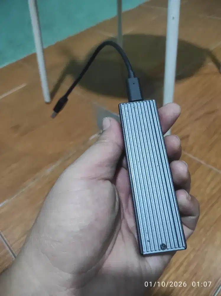 SSD M.2 512GB KYO Kaizen + Enclosure ORICO (Mulus/Jarang Pakai)