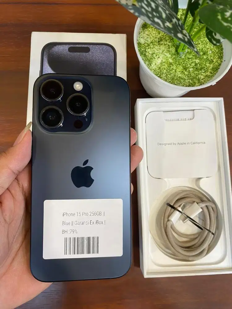 iPhone 15 Pro 256GB Blue Titanium iBox