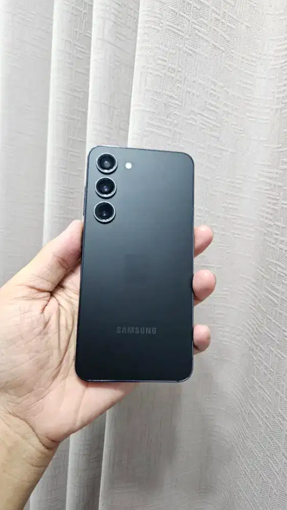 Samsung Galaxy S23 256 Gb Black Sein Fullset Mulus Murah