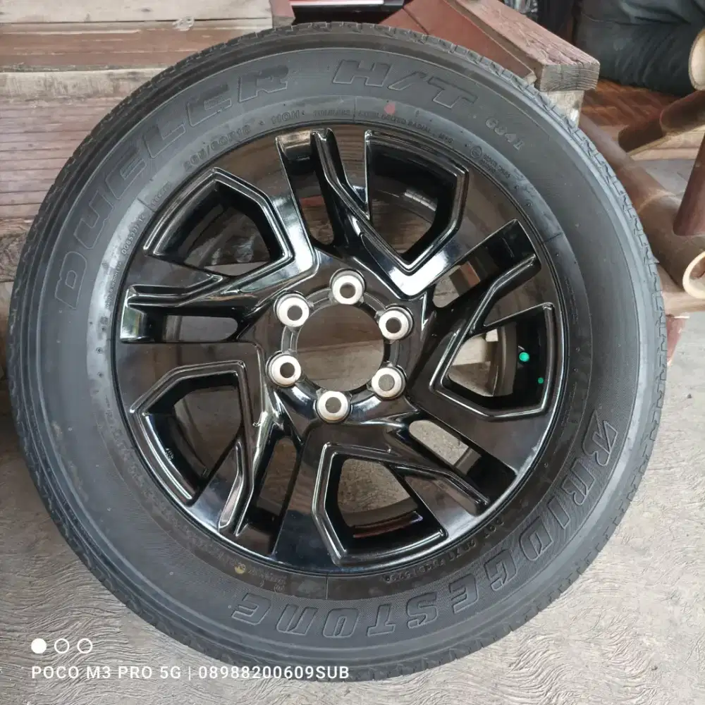 velg pajero Dakar facelift R18 pcd 6x139