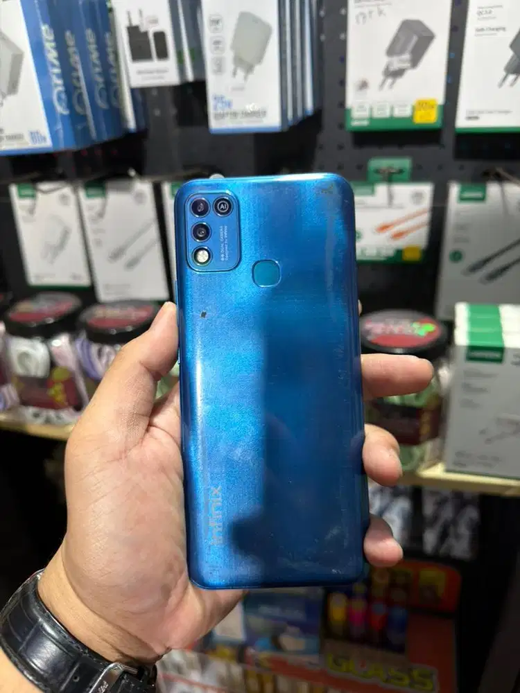 Infinix Hot 10 Play 4/64 No Minus lecet Pemakaian