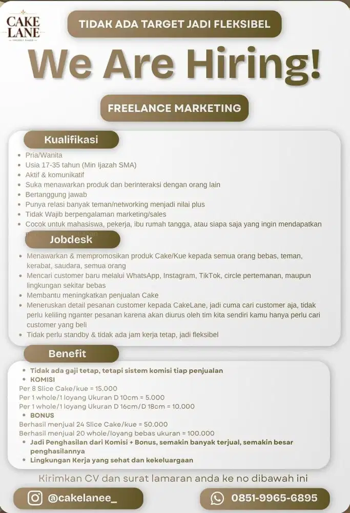 Marketing Penjualan Freelance