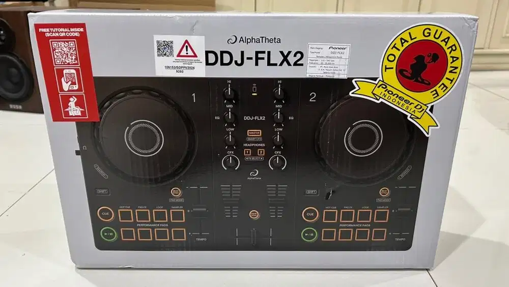 Alat DJ Pioneer DDJ FLX2 NEW GARANSI Resmi Free DJ Leeson 3 day Set DJ