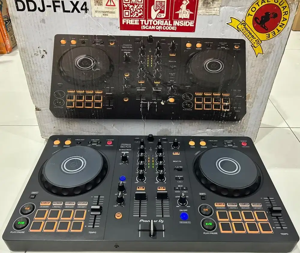 Alat DJ Pioneer DDJ FLX4 Fullset Box Controller DDJ 400 DDJ SB DDJ REV