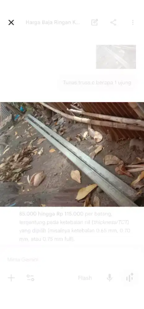 baja ringan kanal c standar