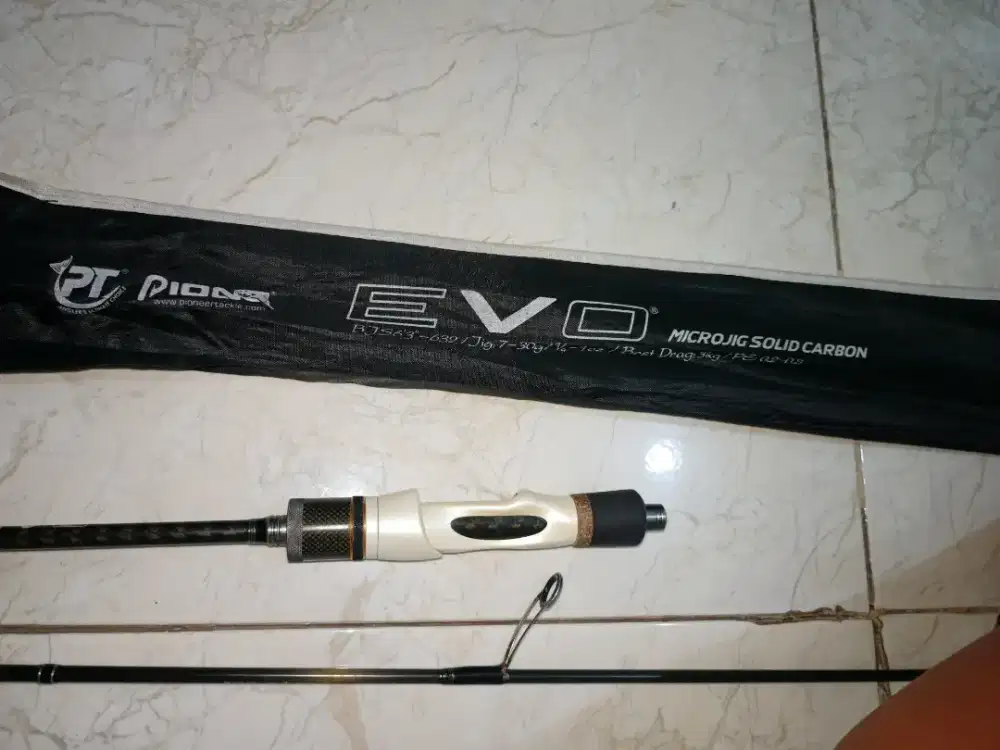Rod Pioner EVO pe 0,8 dan Reel Kenzie Santario SW 2000