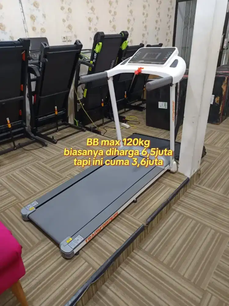 PROMO treadmill launching Legacy Transformer spek gahar
