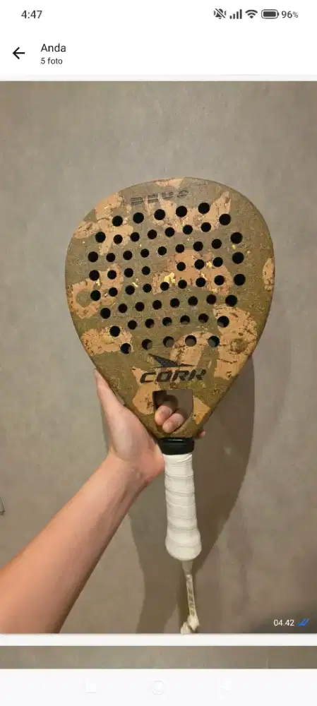 RAKET PADEL CORK EXTREME DEUS II (2026)-350 GR PRELOVED