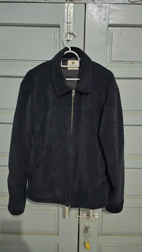 Jaket boxy signore size M bahan seaweed