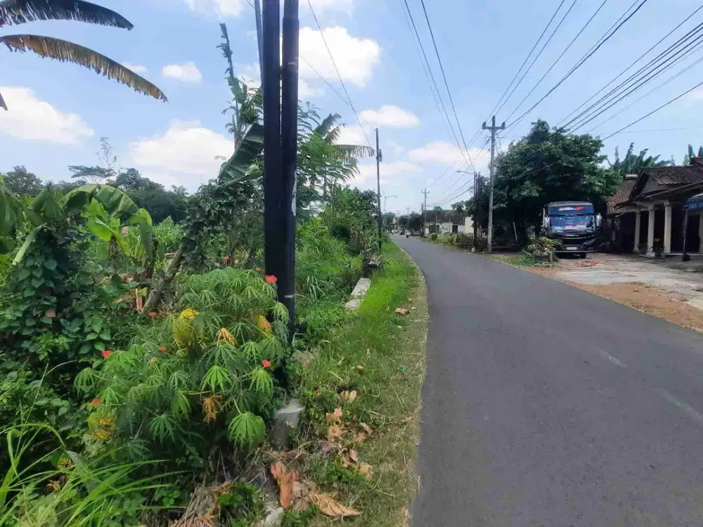 dijual tanah murah ada sungai jernih di Boyolali