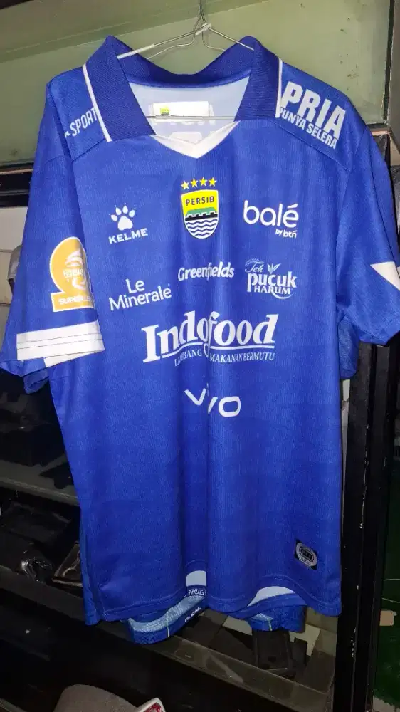 Jersey Persib home SE size XL