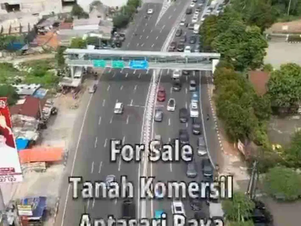 Jual Tanah Raya Antasari Ramai Strategis