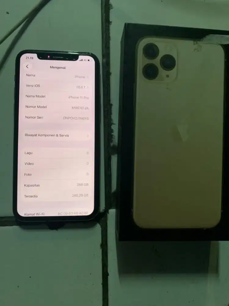 Iphone 11 256 inter