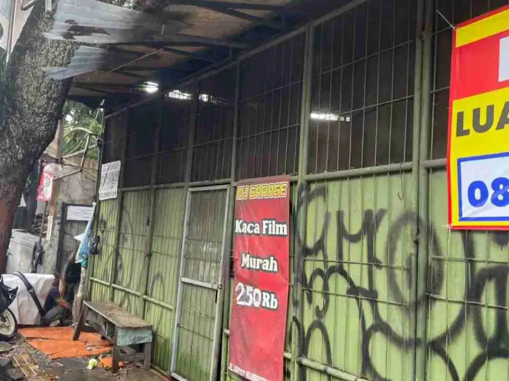 Dijual Tempat Usaha Hitung Tanah saja  di Main Road Gatotsubroto Bandung