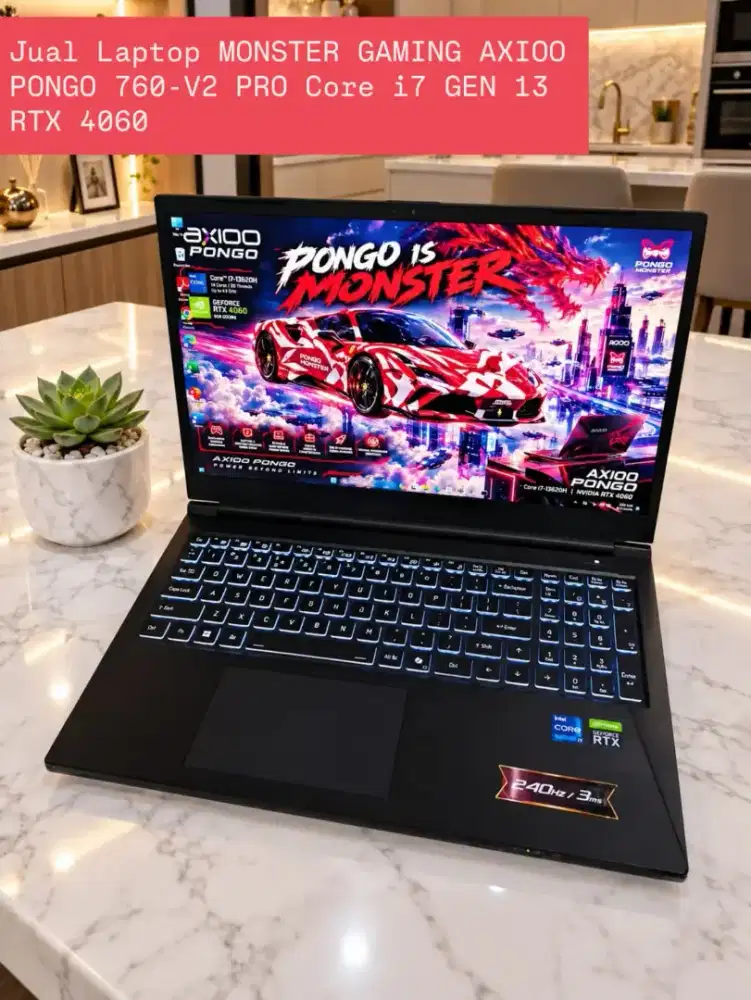 AXIOO PONGO 760-V2 PRO Core i7 GEN 13 RTX 4060