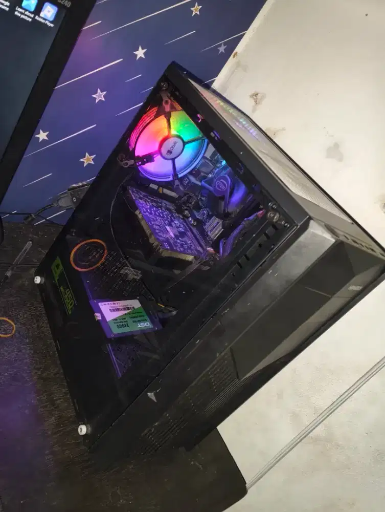 PC Gaming i5-10400F GTX 1050 Ti RAM 16GB SSD 240GB