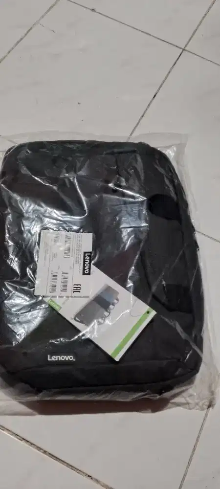 Tas lactop lenovo baru siap pakai