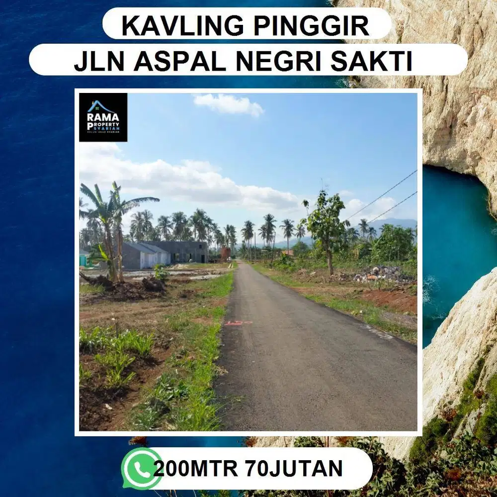 KAVLING RUKO NEGRI SAKTI NATAR DIPINGGIR JALAN UTAMA