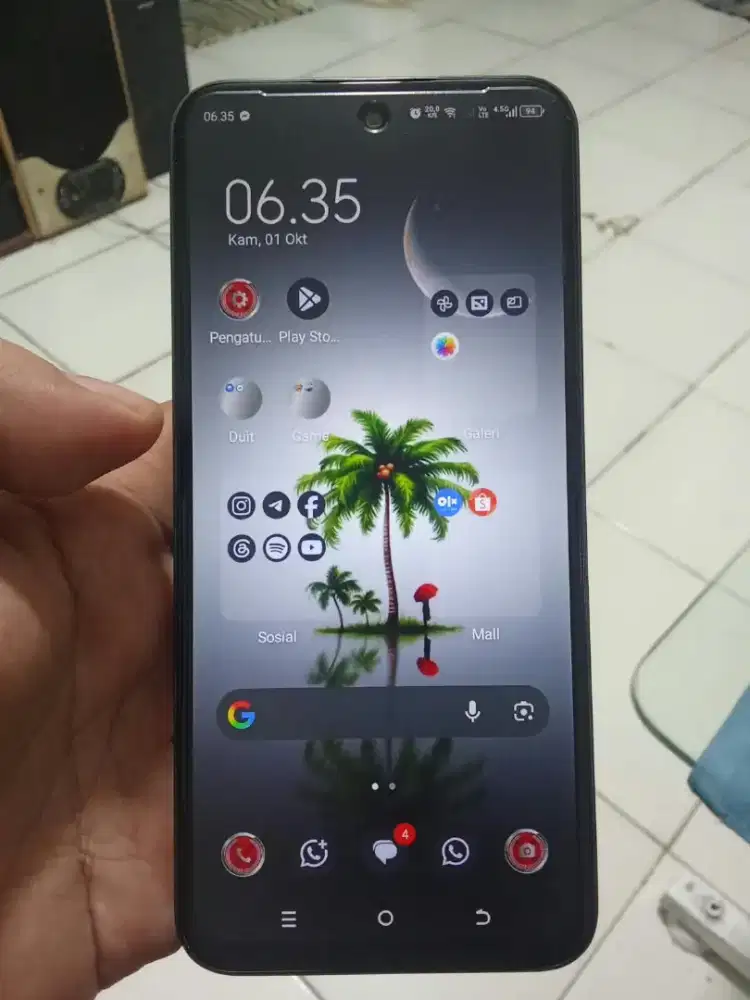 Tecno spark go 1 3+3/64 mulus