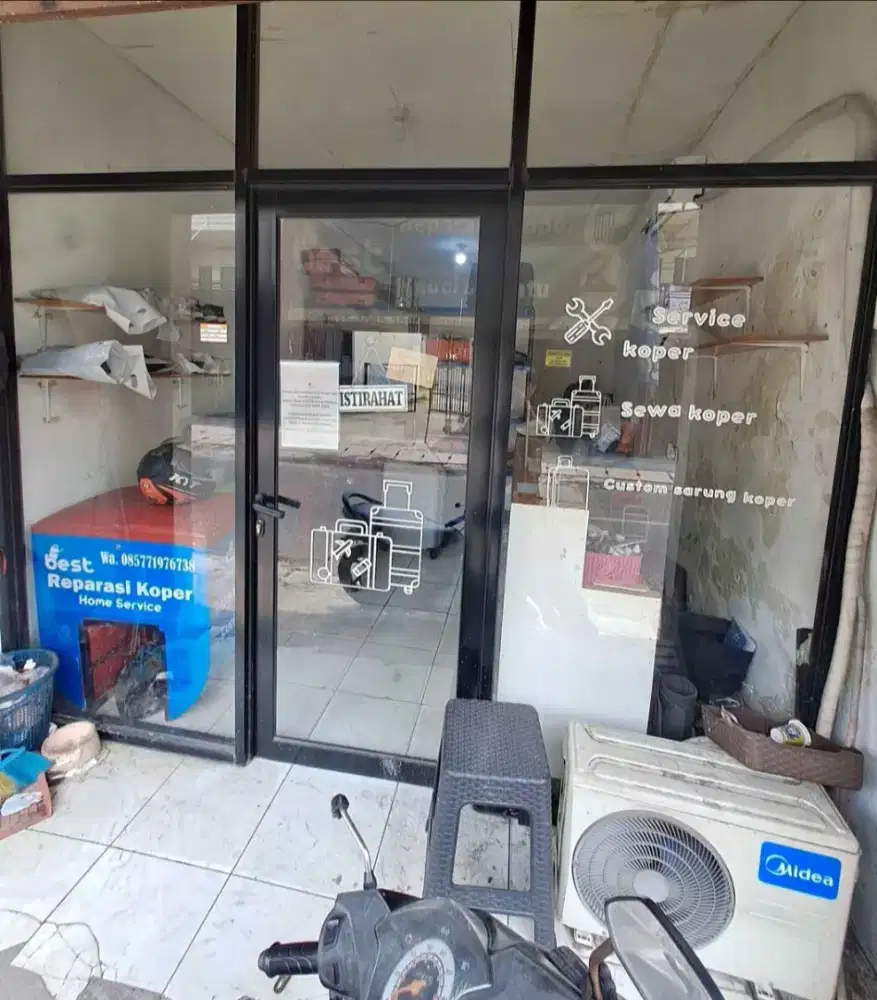 Kusen aluminium dan kaca