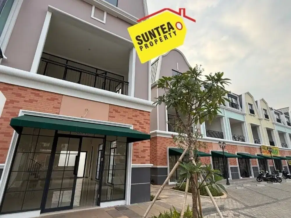 Disewakan Ruko Brand New Posisi Hook LB 177m² Citra Garden Bintaro Tangerang Selatan Siap Usaha!