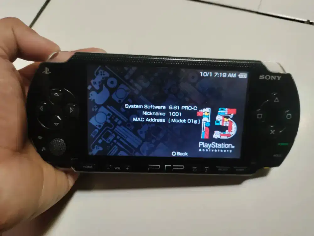 Psp 1001 128gb Mantap