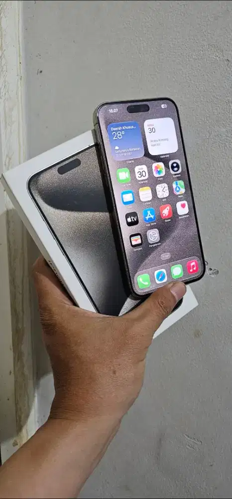 IPhone 15 Pro Max 256gb Digimap Fullset Mulus
