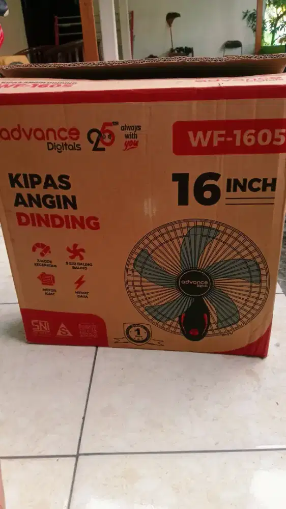Dijual kipas angin dinding