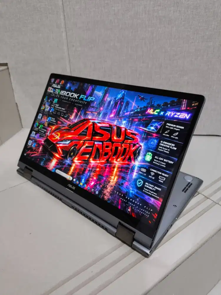 Laptop Asus ZENBOOK UX462DAZ TOUCHSCREEN FLIP RYZEN SSD 512Gb SLIM