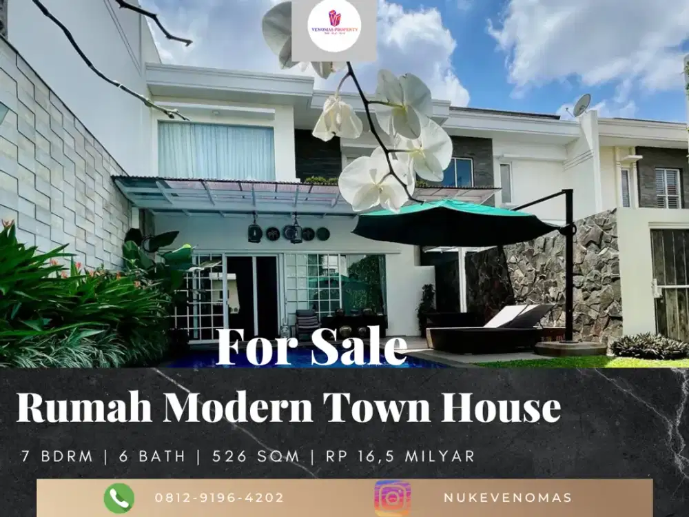 Dijual Rumah 2 Lantai Private Townhouse Jakarta Selatan