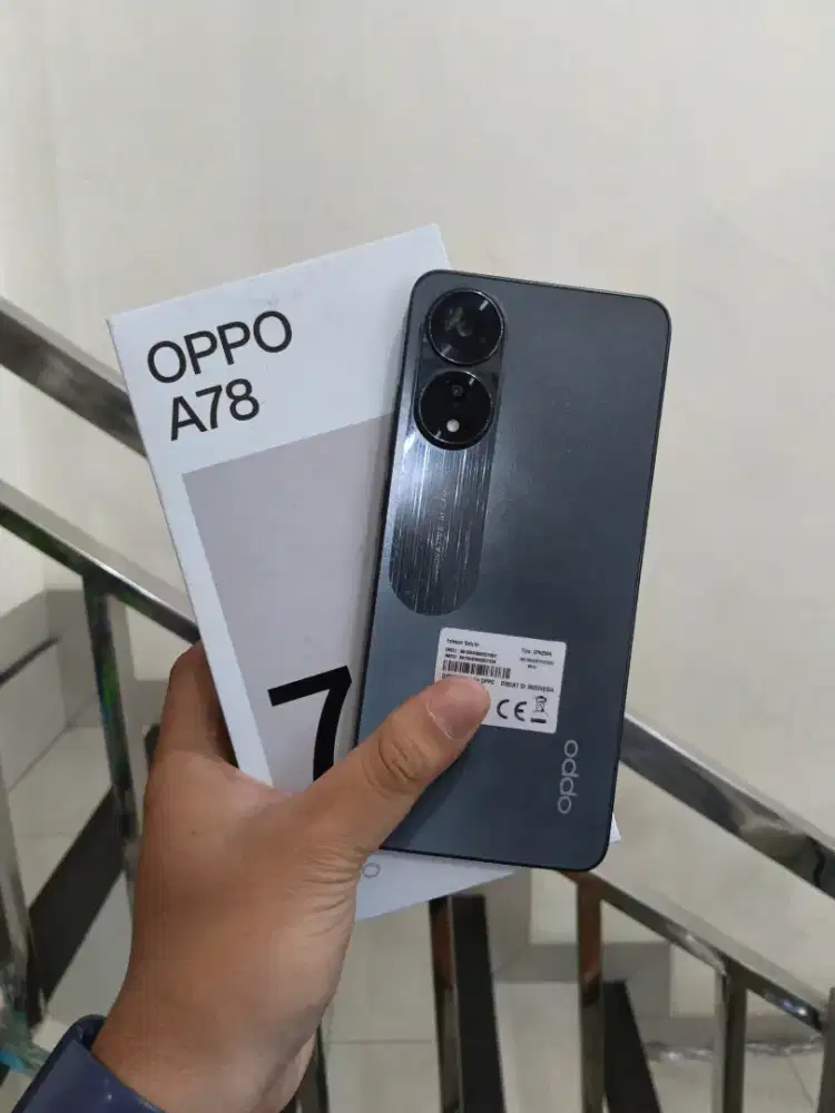 Oppo A78 4g ram 8/256 second