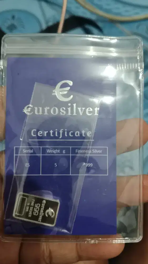 Antam silver 5 gram