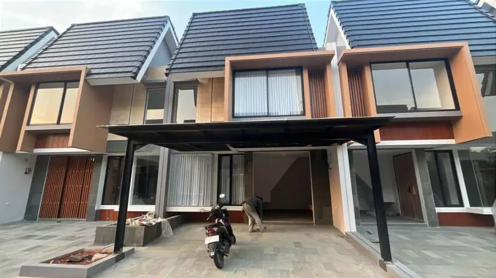 DISEWAKAN RUMAH BARU 3KT 2 KM COZY ESTETIK SEMI FURNISH