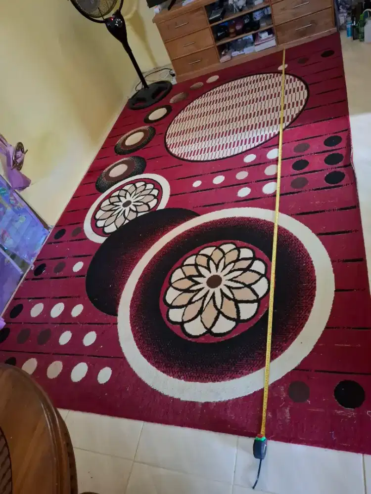 Karpet ukuran 210x314