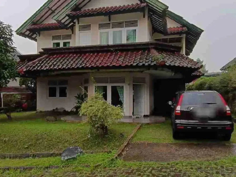 Rumah Villa Jual Murah Harga dibawah NJOP di Segar Alam Cipanas Jawa Barat