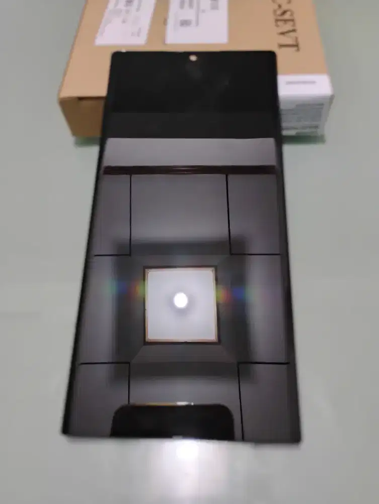 LCD Oled Samsung S22 Ultra ori bekas kondisi greenline/garis hijau 1.