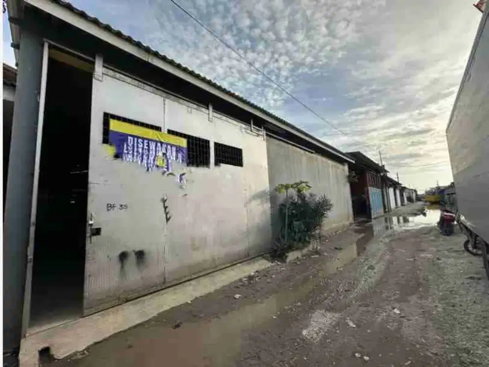 Disewakan Gudang Pantai Indah Dadap Tangerang 600m² Listrik 197kVa