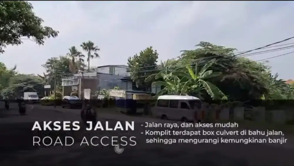 Hot losting tanah komersial termurah bebas banjir