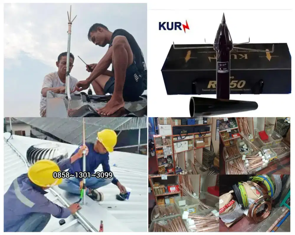 Terima Pemasangan Anti Petir Konvensional