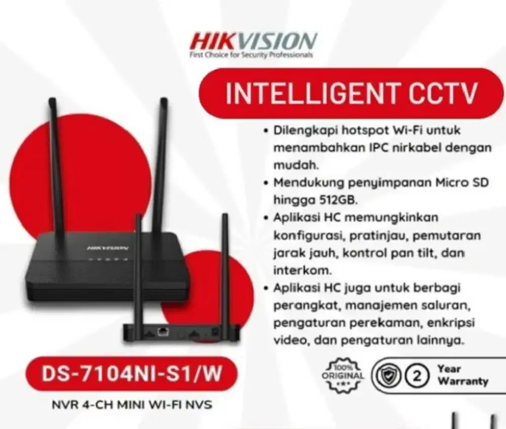 NVS cctv Hikvision NEW