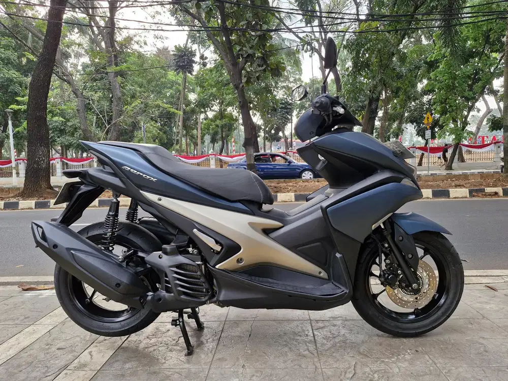 DIJUAL CASH YAMAHA AEROX 155 ABS THN 2018 PJK IDUP SIAP PAKAI
