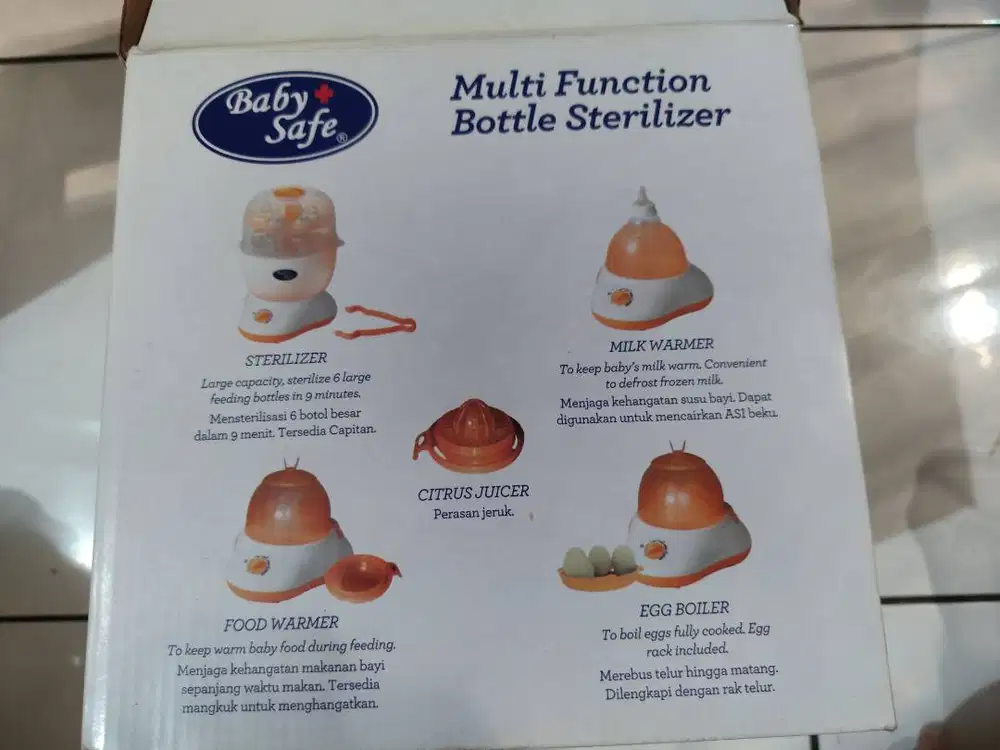 Baby Safe Multifunction Bottle Sterilizer