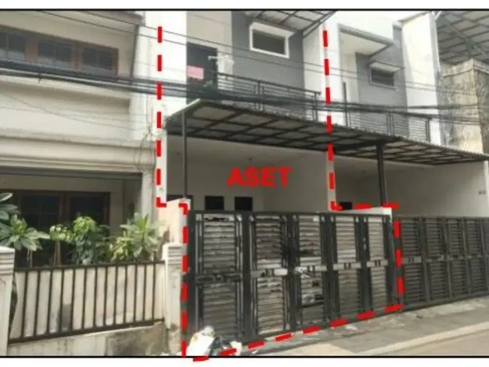 Di Jual Lelang Rumah 2 Lantai di Buni , Kelurahan Jatipulo, Kecamatan Palmerah, Kota Administrasi Jakarta Barat