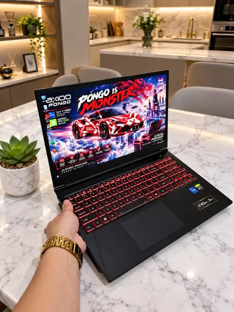 Laptop Gaming Desain Monster i7 GEN 13 VGA NVIDIA RTX 4060 8GB !